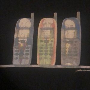 2/$20 John Lennon cell phone tee